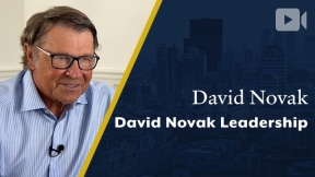 David Novak Leadership, David Novak, Founder & CEO (06/09/2021)