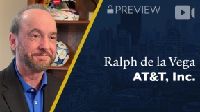 Preview: AT&T, Inc., Ralph de la Vega, Former Vice Chairman (10/19/2021)