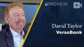 Preview: VersaBank, David Taylor, President & CEO