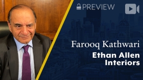 Preview: Ethan Allen Interiors, Farooq Kathwari, Chairman & CEO (11/23/2021)