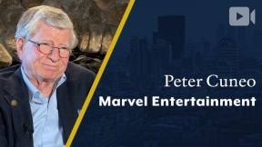 Marvel Entertainment, Peter Cuneo, Former CEO (11/30/2021)