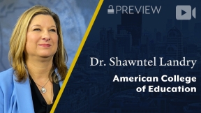 Preview: American College of Education, Dr. Shawntel Landry, President (08/02/2022)