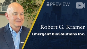 Preview: Emergent BioSolutions Inc., Robert G. Kramer, President, CEO & Board Director (04/07/2022)